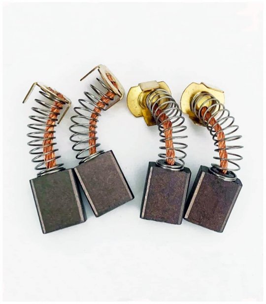 Quatre brosses carbone, brosses moteur et balais charbon pour Mobilae Comfortable DX et Praccticomfort Beaufort 10 – 13