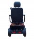 Arrière du scooter électrique PMR Pride XL140 en rouge