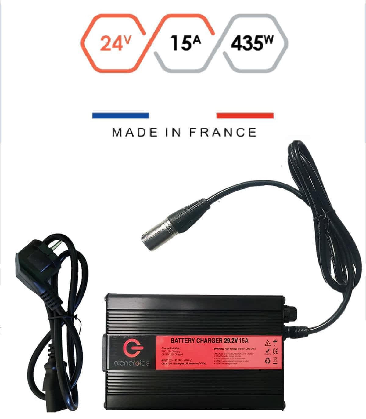 Batterie lithium 100Ah & chargeur [scooter pmr handicapé senior]