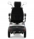 Vue arrière du scooter électrique handicapé PMR Life & Mobility Presto en gris